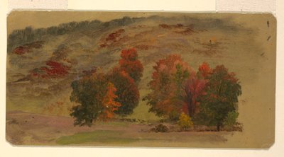 秋の風景 作： Frederic Edwin Church