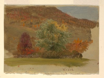 秋の風景 作： Frederic Edwin Church