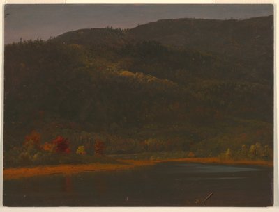 秋の風景 作： Frederic Edwin Church