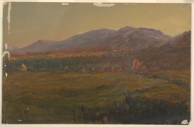 秋の風景、ハドソン、ニューヨーク 作： Frederic Edwin Church