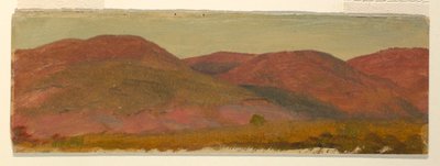 秋の風景、ハドソン バレー 作： Frederic Edwin Church