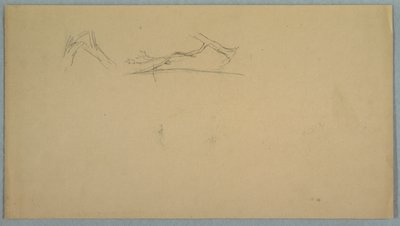 壊れた木の幹 作： Frederic Edwin Church