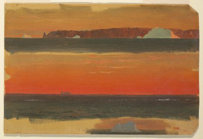 セントジョン岬、ニューファンドランド、1859年6月1日 作： Frederic Edwin Church