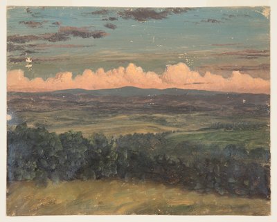 ニューヨーク州ハドソンのキャッツキルズ 作： Frederic Edwin Church