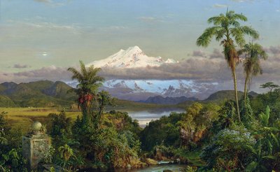 カヤンベ、1858 作： Frederic Edwin Church