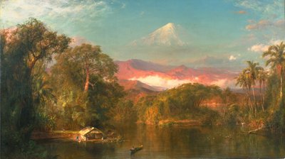 チンボラソ 作： Frederic Edwin Church