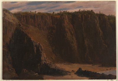 グランドマナンの断崖 作： Frederic Edwin Church