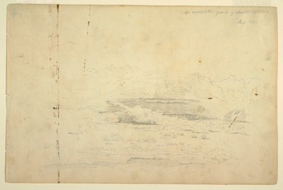 雲の研究 作： Frederic Edwin Church