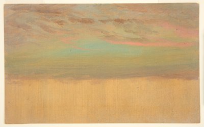 雲の研究 作： Frederic Edwin Church