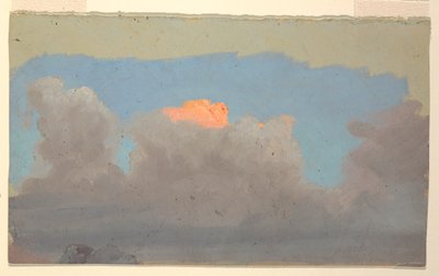 雲の研究 作： Frederic Edwin Church