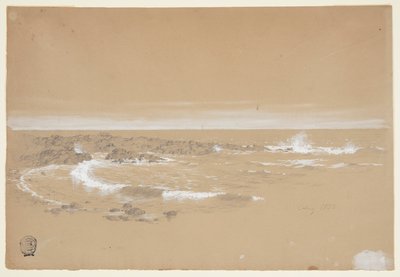 海岸線、グランドマナン、カナダ 作： Frederic Edwin Church