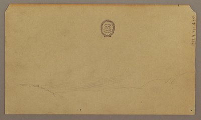 素描、植物スケッチ、1865年8月 作： Frederic Edwin Church