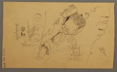 ドローイング、玉石、1868年2月撮影 作： フレデリックエドウィン教会