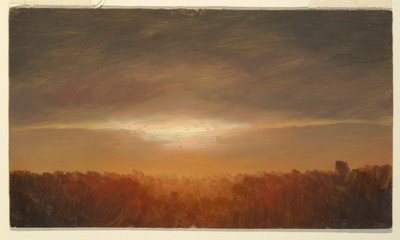 ドローイング、雲の研究、1865年 作： Frederic Edwin Church