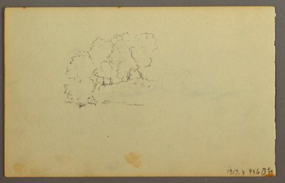 デッサン、雲、1844年 作： フレデリックエドウィン教会