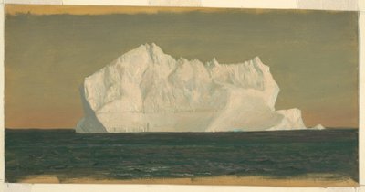 デッサン、流氷、1859年6月または7月 作： フレデリックエドウィン教会