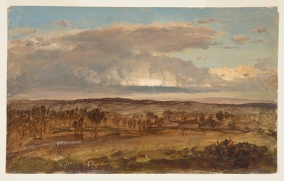 図面、ハドソン渓谷、1867年4月 作： フレデリックエドウィン教会