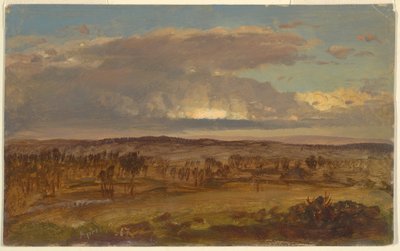 図面、ハドソン渓谷、1867年4月 作： Frederic Edwin Church