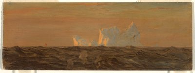 ドローイング、氷山、1859年6月または7月 作： フレデリックエドウィン教会