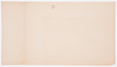 ドローイング、1878年9月、メイン州ミリロケット湖 作： Frederic Edwin Church