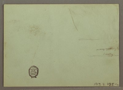 ドローイング、マウンテンサイド、1869年4月 作： Frederic Edwin Church
