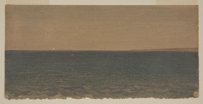 素描《氷山のある海景》1859年 作： フレデリックエドウィン教会
