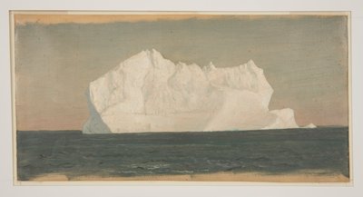 浮かぶ氷山 作： Frederic Edwin Church
