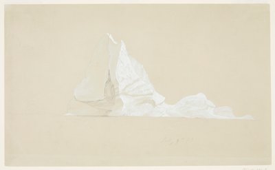 浮かぶ氷山 作： Frederic Edwin Church