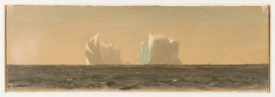 浮かぶ氷山 作： Frederic Edwin Church