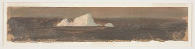 浮かぶ氷山 作： Frederic Edwin Church