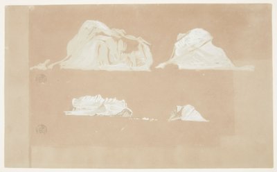 浮かぶ氷山 作： Frederic Edwin Church