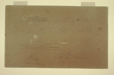 フローティング氷山、7月13日と14日 作： Frederic Edwin Church