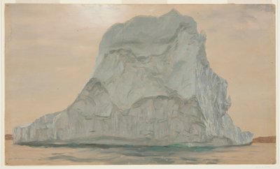 灰色の氷山 作： Frederic Edwin Church