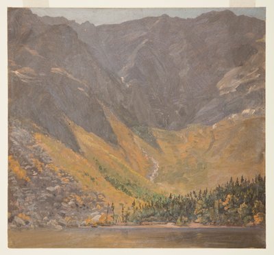 グレート ベイスン、カターディン山、メイン州 作： Frederic Edwin Church