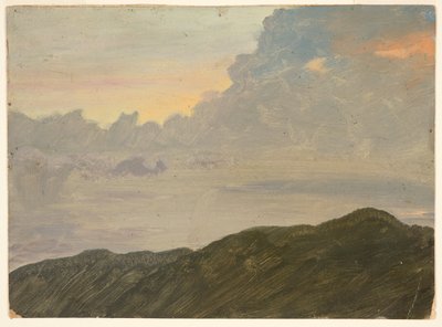 丘と雲 作： Frederic Edwin Church