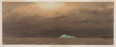 氷山、バトルハーバー、ラブラドール 作： Frederic Edwin Church