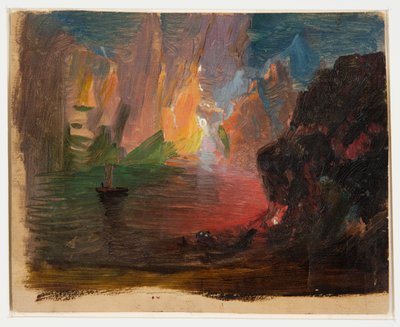 氷山ファンタジー 作： Frederic Edwin Church