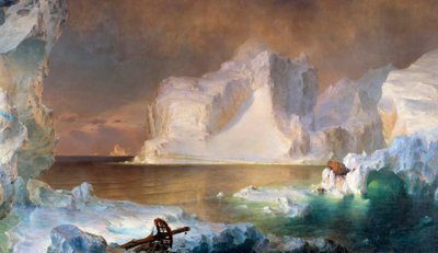 氷山 作： Frederic Edwin Church