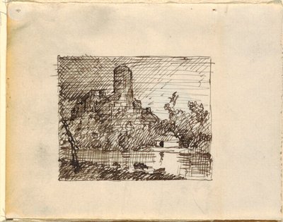 との想像上の風景 作： Frederic Edwin Church