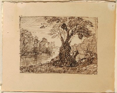 架空の川の風景 作： Frederic Edwin Church