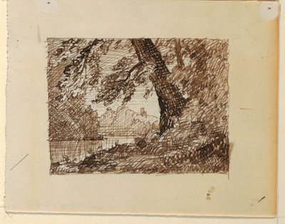 架空の川の風景 作： Frederic Edwin Church
