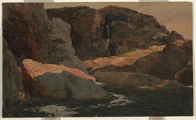 ラブラドール、ビッグアイランド、バトルハーバー 作： Frederic Edwin Church