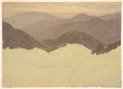 風景 作： Frederic Edwin Church