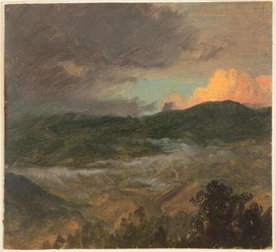 風景 作： Frederic Edwin Church