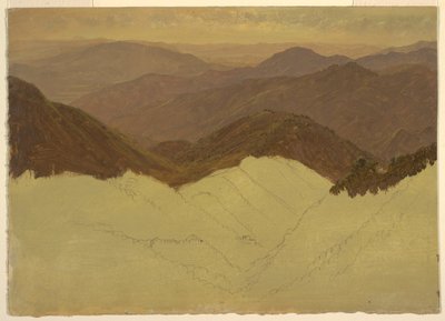 風景 作： Frederic Edwin Church