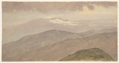 風景、ジャマイカ 作： Frederic Edwin Church