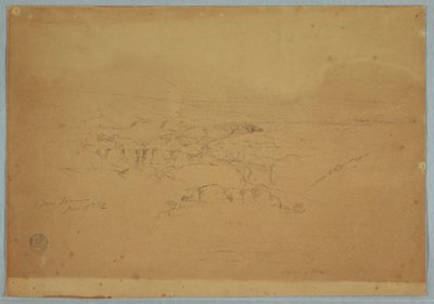 エクアドル、タクンガ近郊の風景 作： Frederic Edwin Church