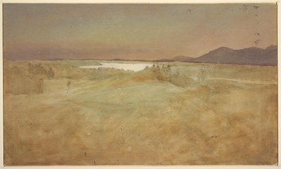 ハドソンバレーを越えて南西のオラナから見た 作： Frederic Edwin Church