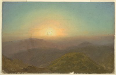 朝の風景 作： Frederic Edwin Church