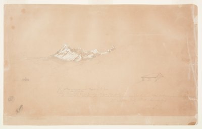 祭壇山、エクアドル、翔 作： Frederic Edwin Church